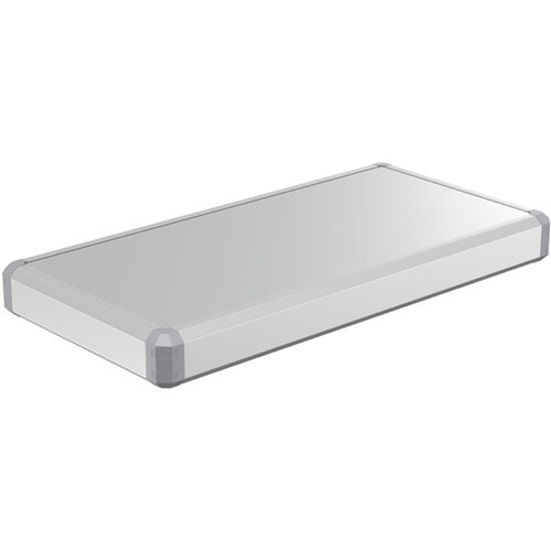 タカチ アルミボックス W500×H50.4×D2