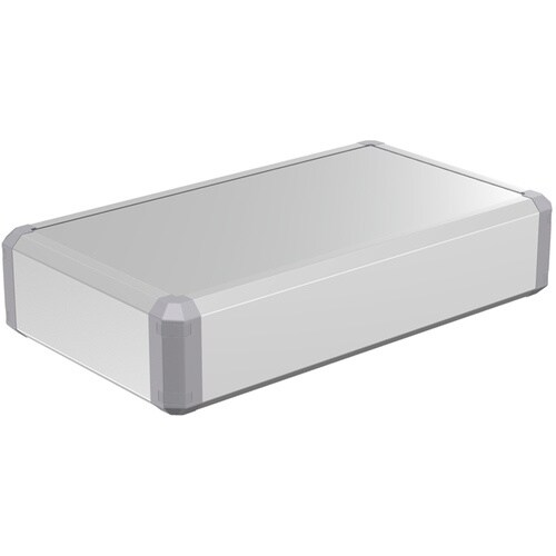 タカチ アルミボックス W350×H75.4×D2