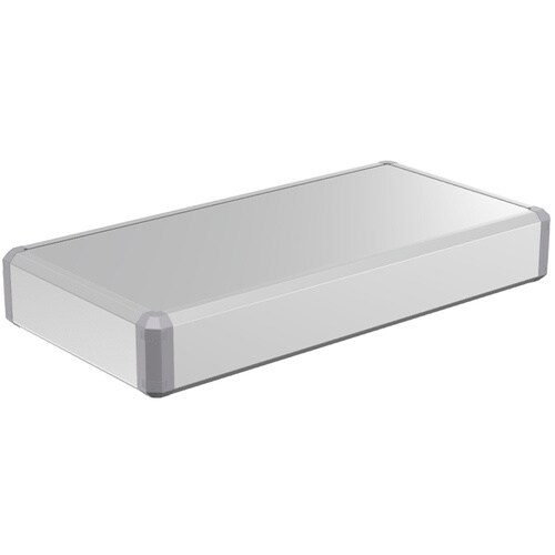 タカチ アルミボックス W500×H75.4×D2