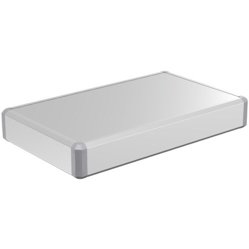 タカチ アルミボックス W500×H75.4×D3