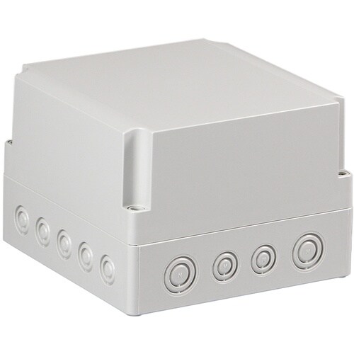 タカチ ノックアウト付防水・防塵ボックス ホワイト