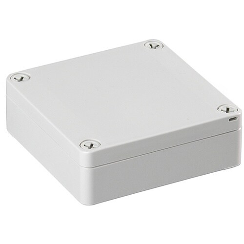 タカチ 防水・防塵ポリカボックス ホワイトグレー