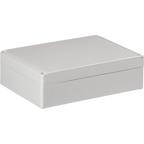 タカチ 防水・防塵ポリカボックス ホワイトグレー