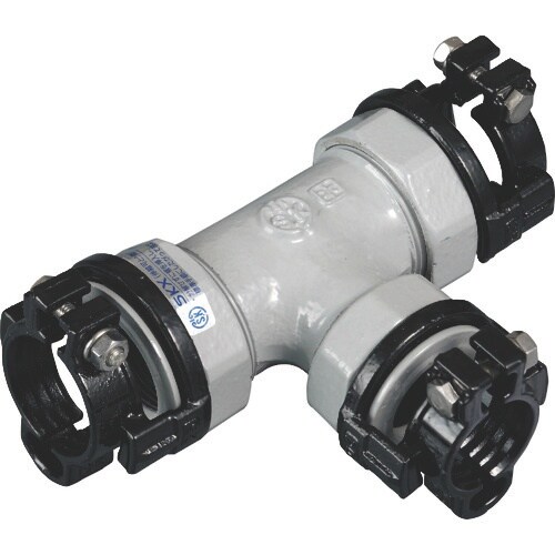 SKカワニシ 鋼管用継手 SKXナット付チーズ40