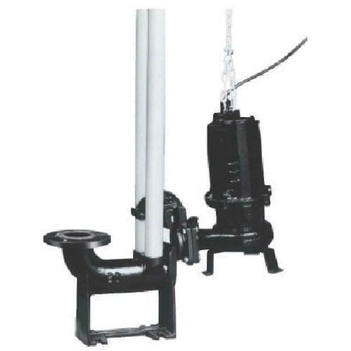 TERADA 汚物用水中ポンプ 3.7kw 全揚