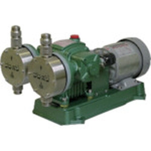 KUK 2連式ダイヤフラム定量ポンプ SUS製 2