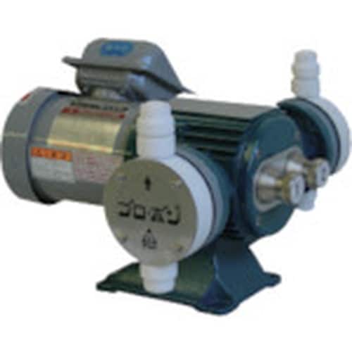 KUK 2連式ダイヤフラム定量ポンプ PVC製 2