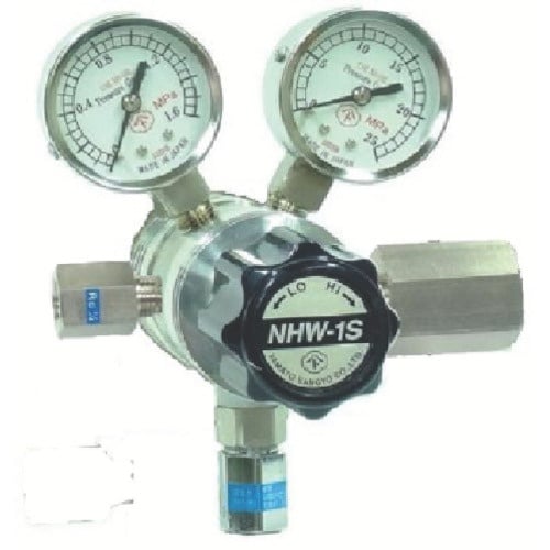 YAMATO 分析機用フィン付二段式圧力調整器