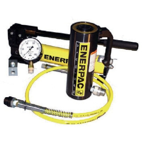 ENERPAC アルミ単動シリンダ・軽量アルミ手動
