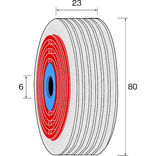Minimo リングバフホイール フェルト φ8