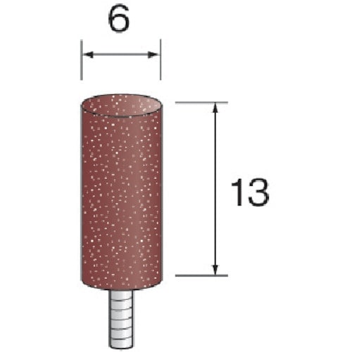Minimo セパレートロングシャフトゴム砥石 W