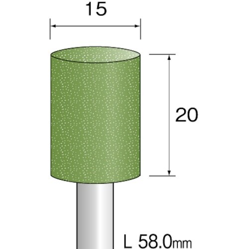 Minimo 研磨用ゴム砥石 WA ミディアム#2