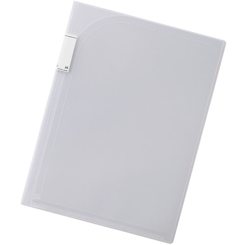 LIHIT A4 4ポケットホルダー 乳白