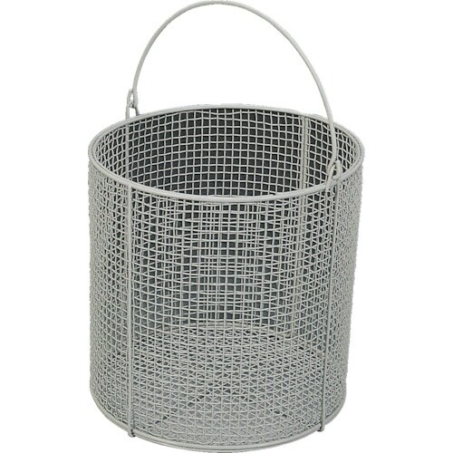 フロンケミカル フッ素樹脂コーティング洗浄かご 丸