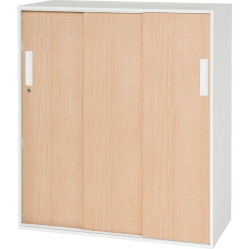 DAISHIN 壁面収納庫 窓付き3枚引戸型 下置