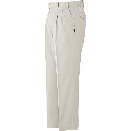 ミドリ安全 エコ帯電防止 スラックス アイボリー