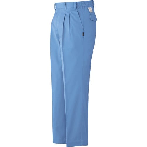 ミドリ安全 エコ帯電防止 スラックス ブルー S