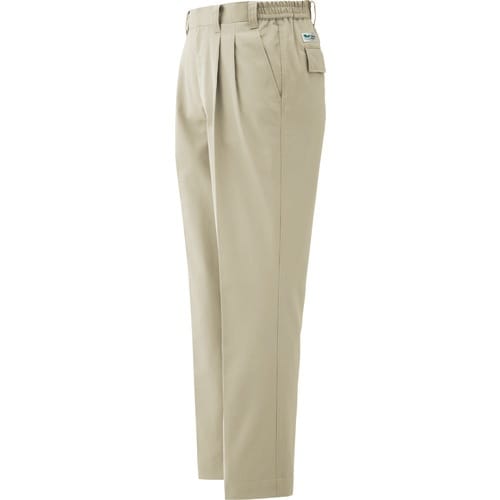 ミドリ安全 春夏 エコ帯電防止 スラックス ベージ