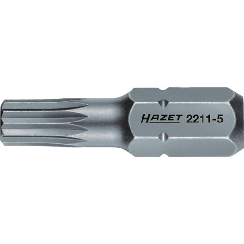 HAZET ビット(差込角6.35mm) 刃先M5