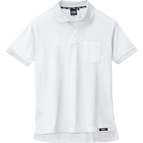 XEBEC 半袖ポロシャツ6122−32−L シロ