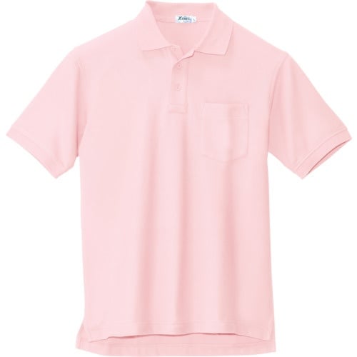 XEBEC 半袖ポロシャツ6170−75−L ピン