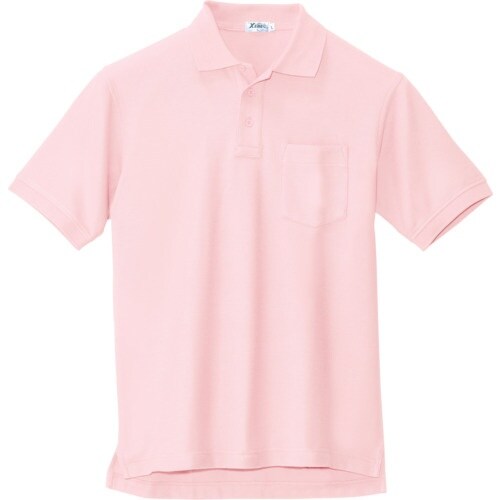 XEBEC 半袖ポロシャツ6170−75−M ピン