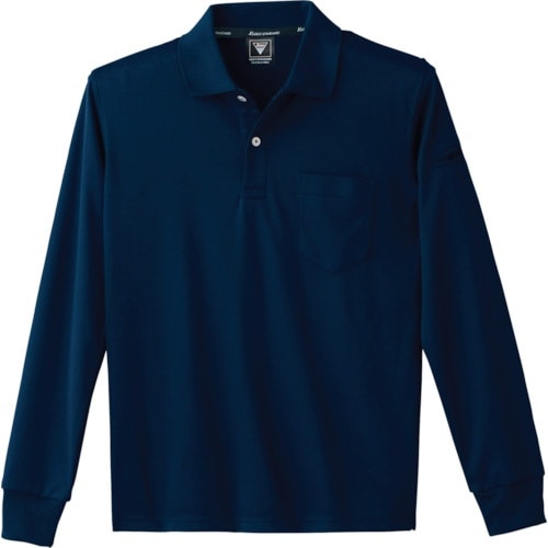 XEBEC 静電長袖ポロシャツ6015−10−SS