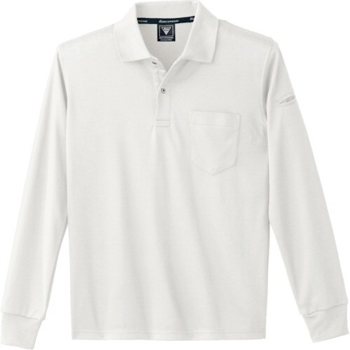 XEBEC 静電長袖ポロシャツ6015−32−4L