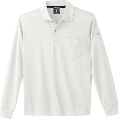 XEBEC 静電長袖ポロシャツ6015−32−S