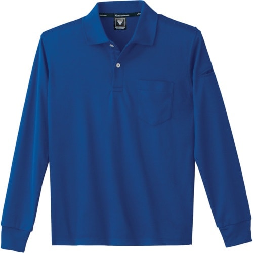 XEBEC 静電長袖ポロシャツ6015−46−M