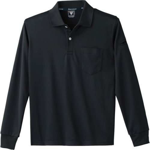 XEBEC 静電長袖ポロシャツ6015−90−M