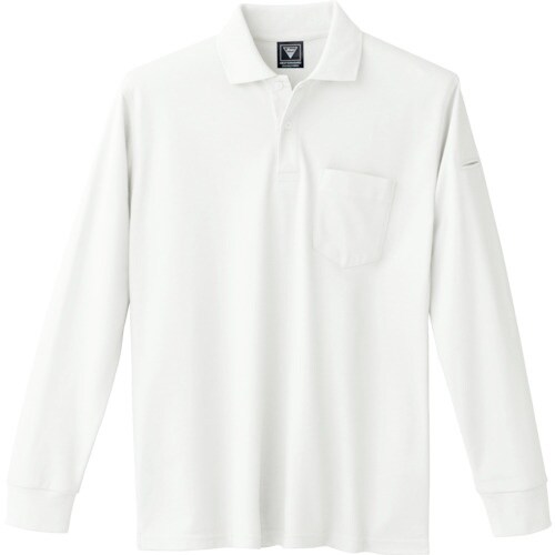 XEBEC カノコ長袖ポロシャツ6025−32−4