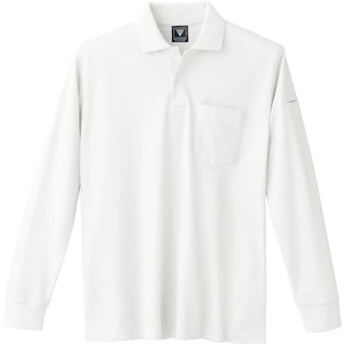 XEBEC カノコ長袖ポロシャツ6025−32−M