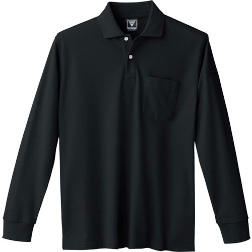 XEBEC カノコ長袖ポロシャツ6025−90−S