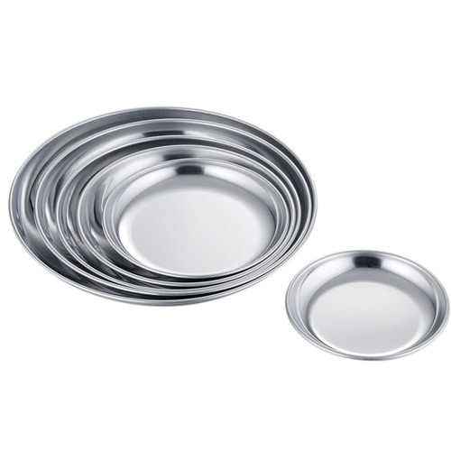 #92518 ステン 市場用丸皿18cm
