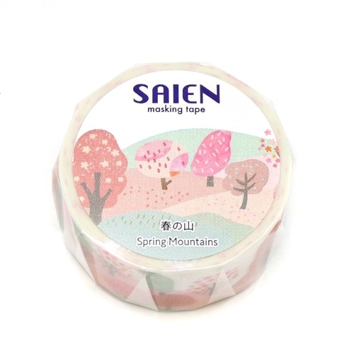 オリジナル 春の山