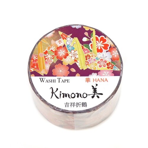 GR−1094 kimono美 吉祥折鶴