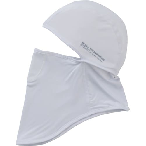 白 ストレッチ フルフェイスマスク