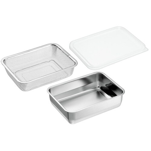 よこやま バット1/2&ザル・蓋付