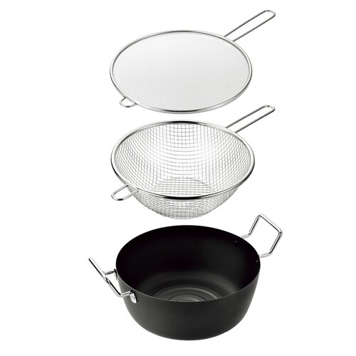 天ぷら鍋&フライヤー&油ガード