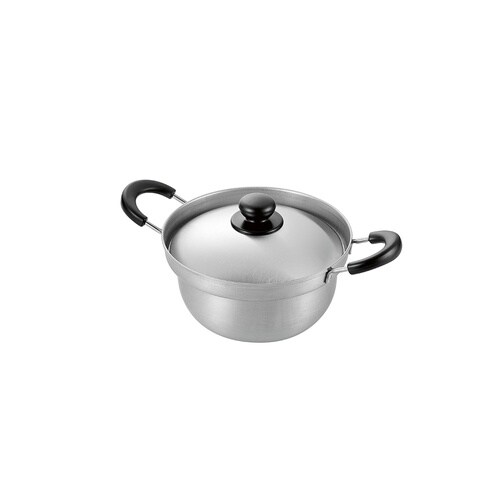 よこやま ステンレス両手鍋20cm