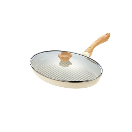 オーバルパン(ガラス蓋付)