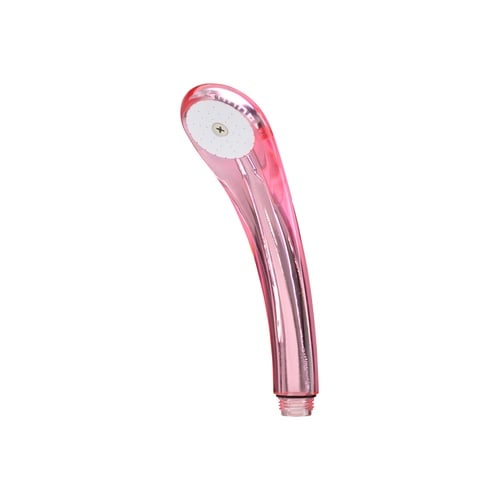 節水シャワーヘッド クリアレッド