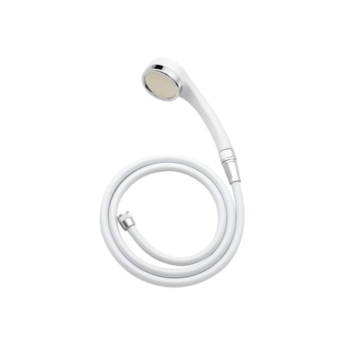 スムーズシャワーホースセット ホワイト