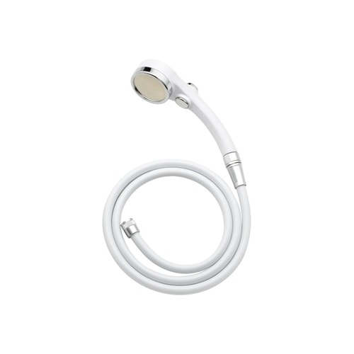 ムーズストップシャワーホースセット白