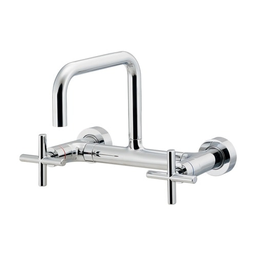 124−120−CH2ハンドル混合栓