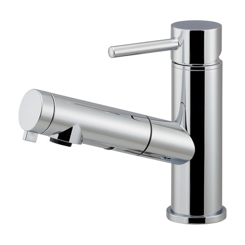 シングルレバー引出混合栓