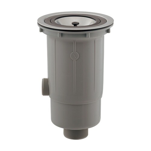 流し台トラップ横穴つき