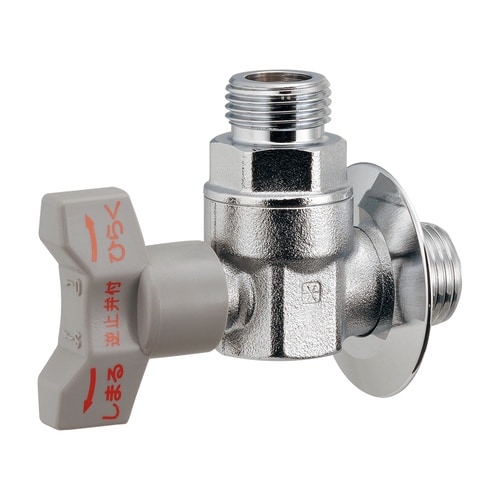 逆止弁アングルボール止水栓