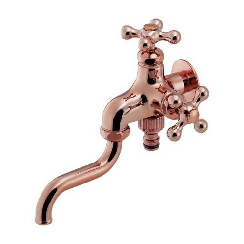 双口自在水栓90ミリ BW